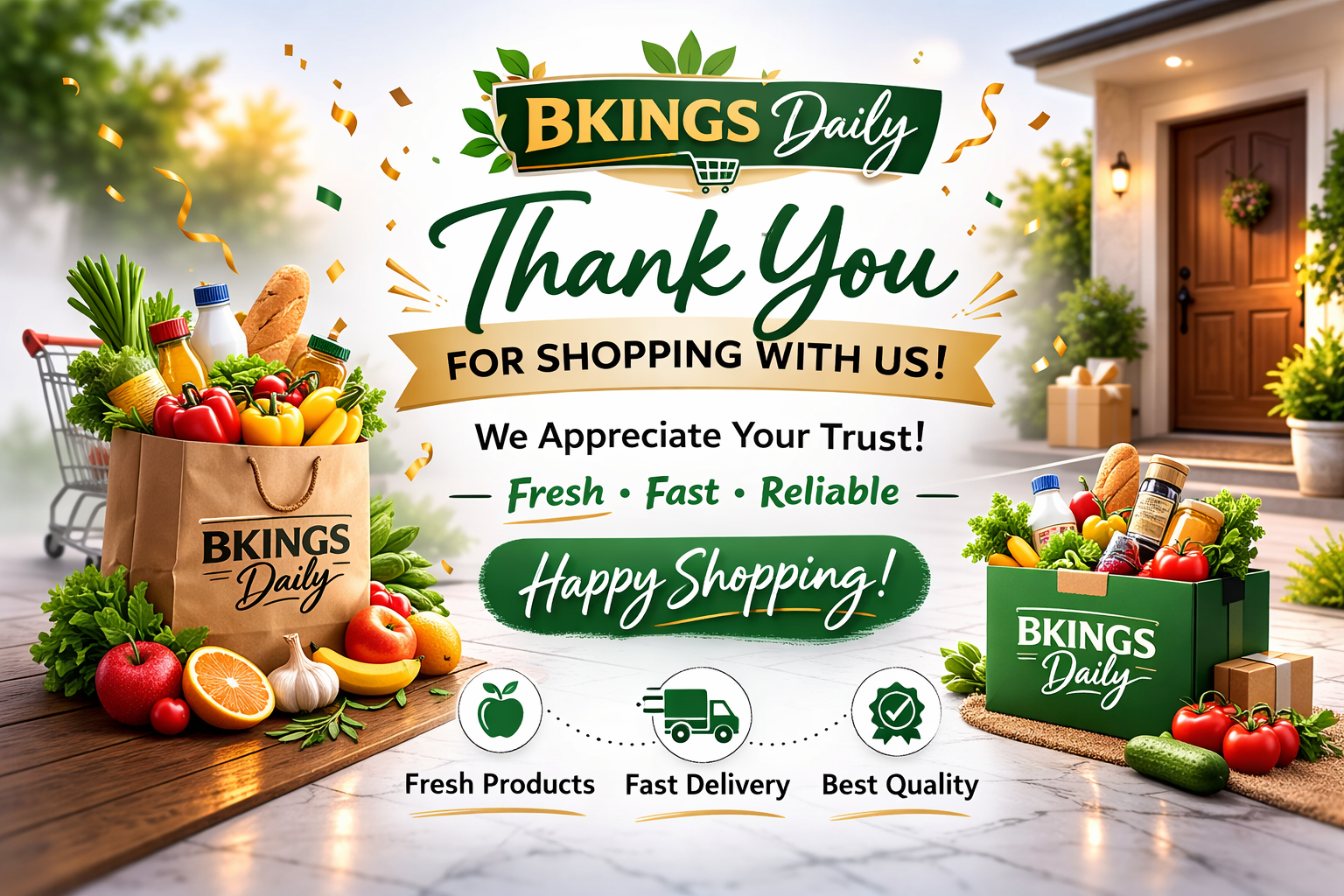 Thank you for your order